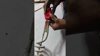 Immersion Rod Repairing And Testing #Iti Practical #Youtubeshorts