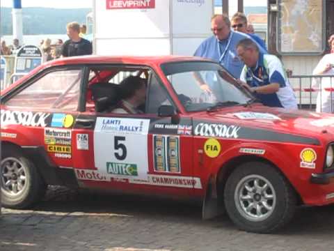 Ernie Graham: Lahti Historic Rally 2010 Finish