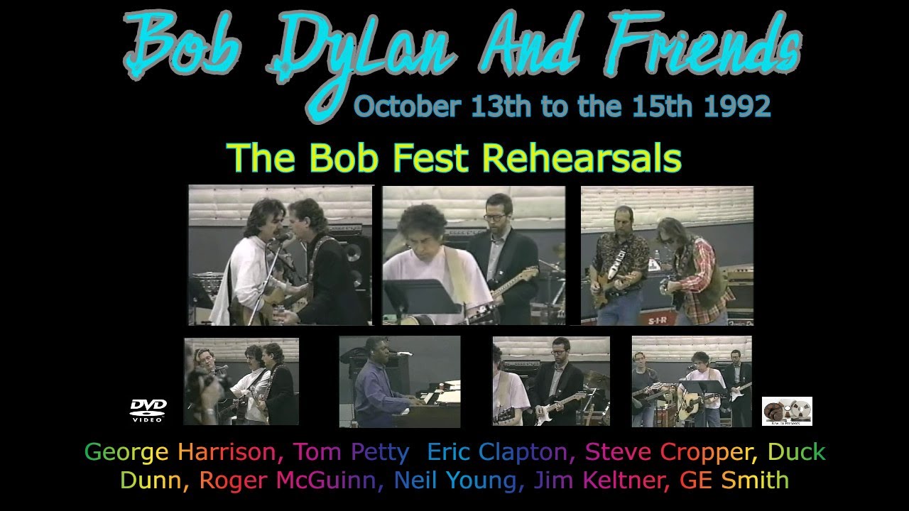 Bob Dylan and Friends Live October 13th to the 15th 1992, New York