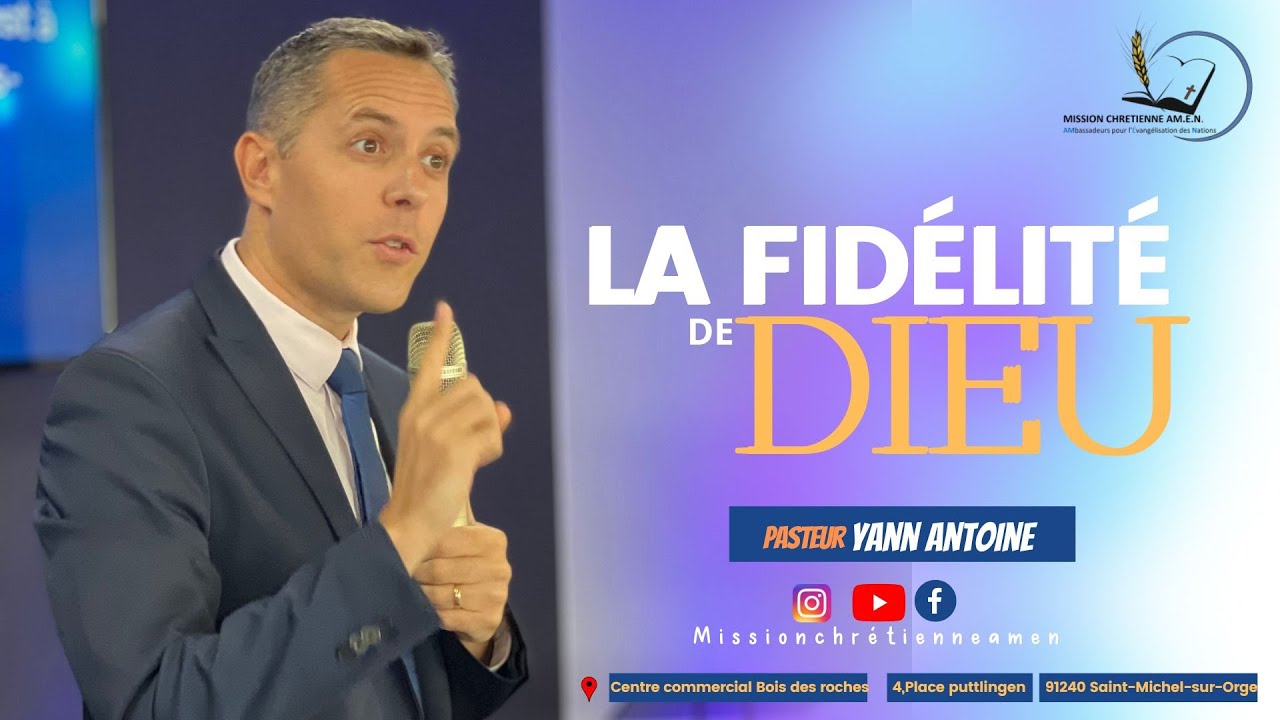 CULTE DOMINICAL LA FIDELITE DE DIEU Pst YANN ANTOINE DIM 25SEPT