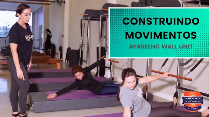 Aula de Pilates no Wall Unit - Com as Molas 