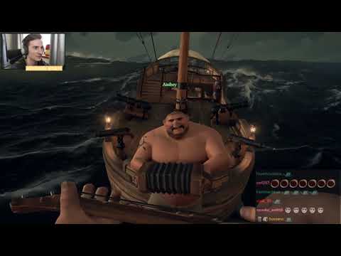 Видео: Олёша, Никита и Sea of Thieves