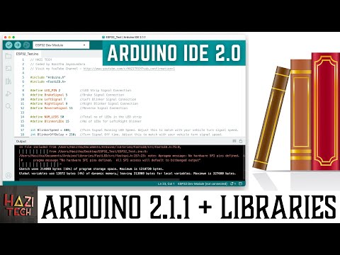How To Install Libraries In Arduino IDE 2.1.1 / 2.2.1 & Continue Using the Old Libraries