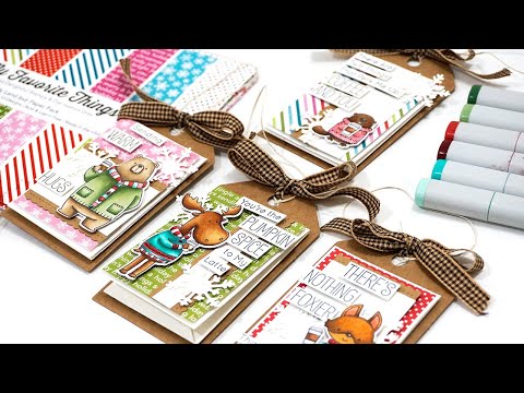 Copic Coloring with Mindy Baxter - Creating Holiday Tags