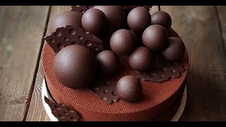 Сферы из шоколада без темперирования🍫 Шары шоколадные с кондурином!