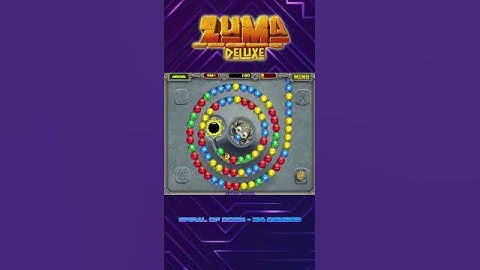 Zuma Deluxe | Creating High Combos in 60 Seconds or Less - Spiral of Doom [x14 Combos]