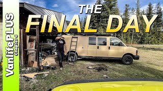 Final Day Rebuilding My Van in the Kootenays - Vanlife