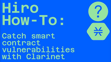 Catch Smart Contract Vulnerabilities With Clarinet’s Check-Checker Feature