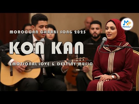 KON KAN Moroccan Chaabi Folk Song 2025 Emotional Love Destiny MelodyX Official