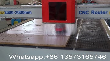2000x3000mm ATC cnc router machine working video