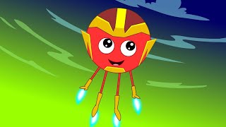 Finger Family Emoji Superhero Villains Twist Nursery Rhymes For Children I Kindergarten Songs