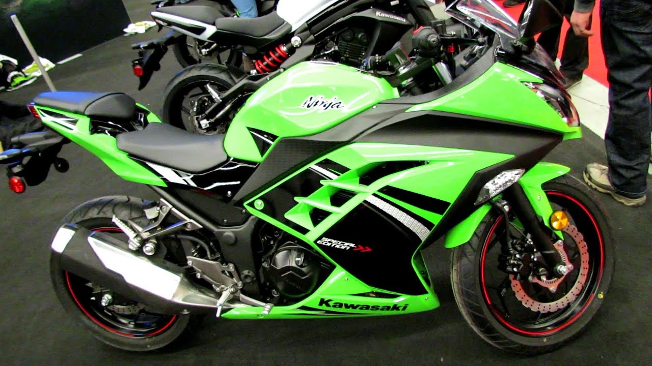 2014 Kawasaki Ninja 300 ABS SE Walkaround - 2014 Montreal Motorcycle Show - YouTube