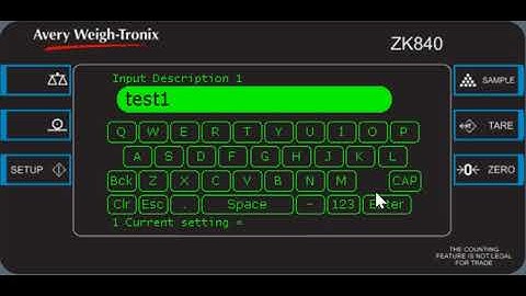 how to use ZK840 with PLU