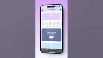 SwiftUI Dream Stories App Template 🔥