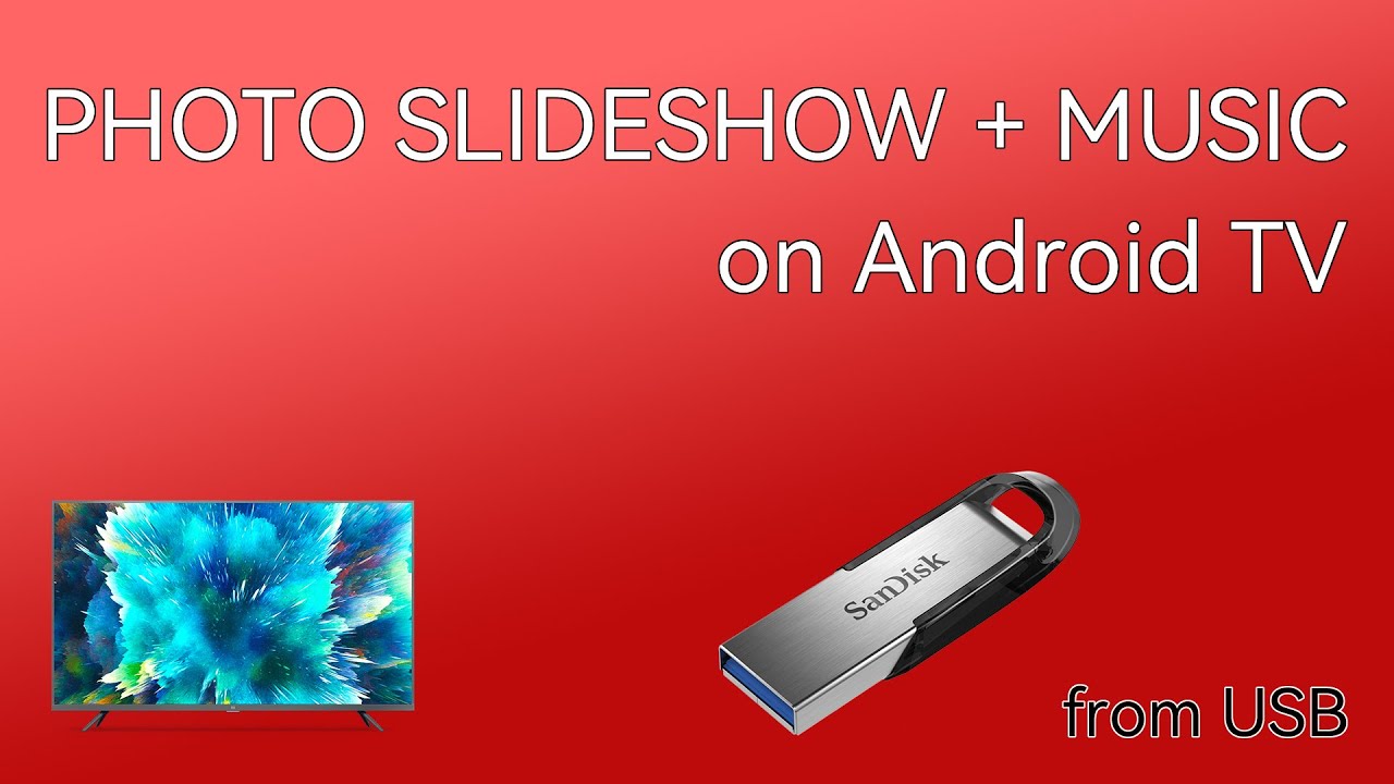 Photo slideshow with music app for Android TV/Google TV - YouTube