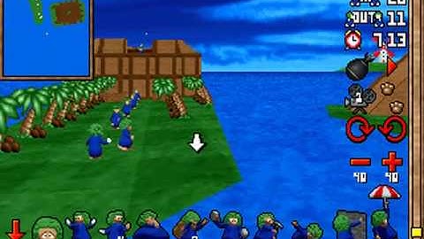 Lemmings 3D - Tricky Level 4