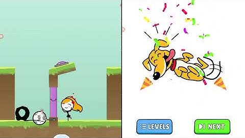 DRAW TO SMASH : Logic Puzzle vs HELP ME, SAVE HER - draw to fish draw to cat draw to save,Part#9.