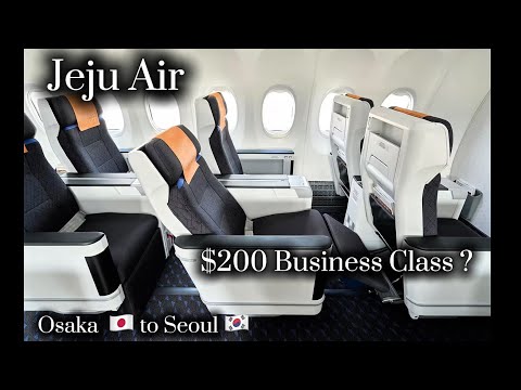 Jeju Air Business Lite Review From Osaka To Seoul