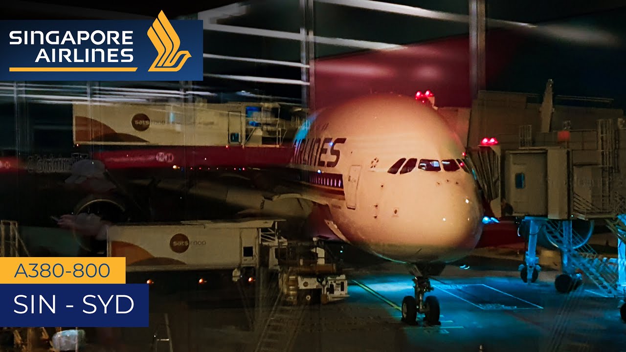 Singapore Airlines A380-800 Economy Trip Report | Singapore - Sydney