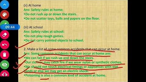 Class 4 Science Chapter 8   CBSE Board  Safety First Part 3- #LearnPlaySchool