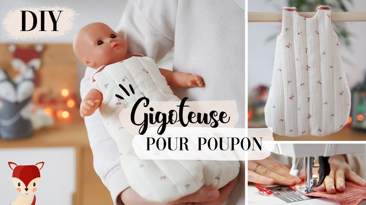 Tuto - Coudre une gigoteuse pour poupon