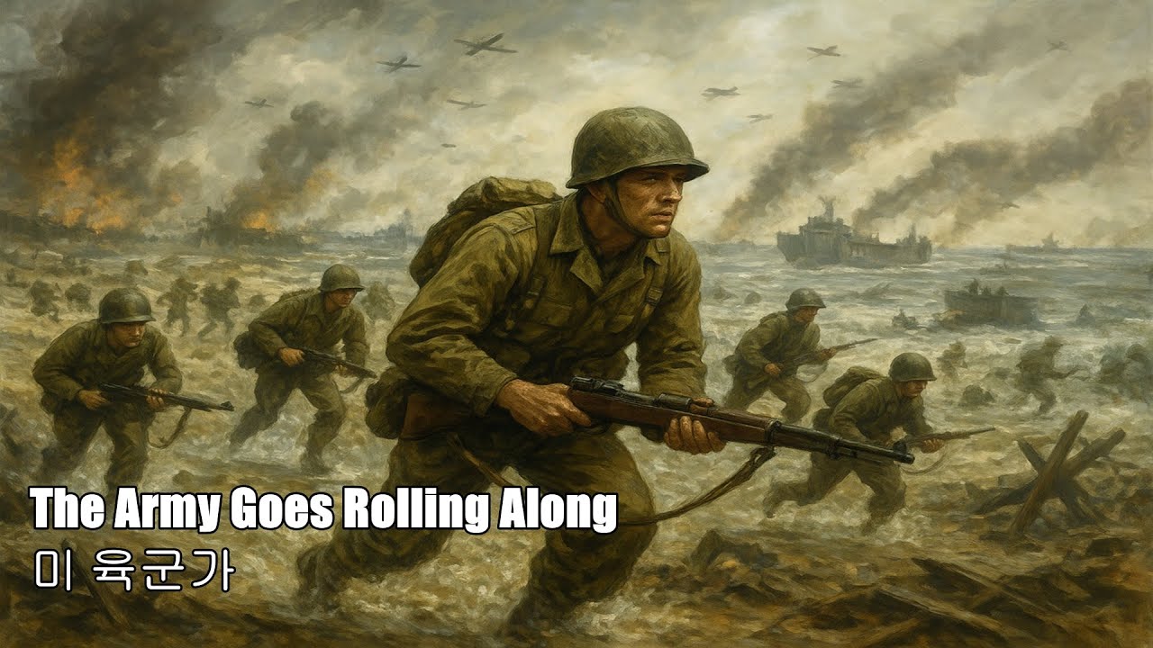 The Army Goes Rolling Along Suno korean 미 육군가 수노