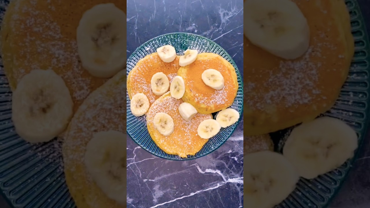 Peach Pancakes That Melt in Your Mouth