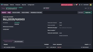 Cómo Gestionar Compras en Odoo 19 | Proveedores, Recepción de Mercancía y Facturas