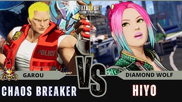FF:CotW 🐺 CHAOS BREAKER (Kevin Rian) vs HIYO (Mai Shiranui)⭐Replay Match - FATAL FURY: CotW - 10/25