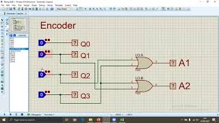Modul Teknik Digital 3 : Decoder, Encoder, Multiplexer dan Demultiplexer Simulasi Proteus