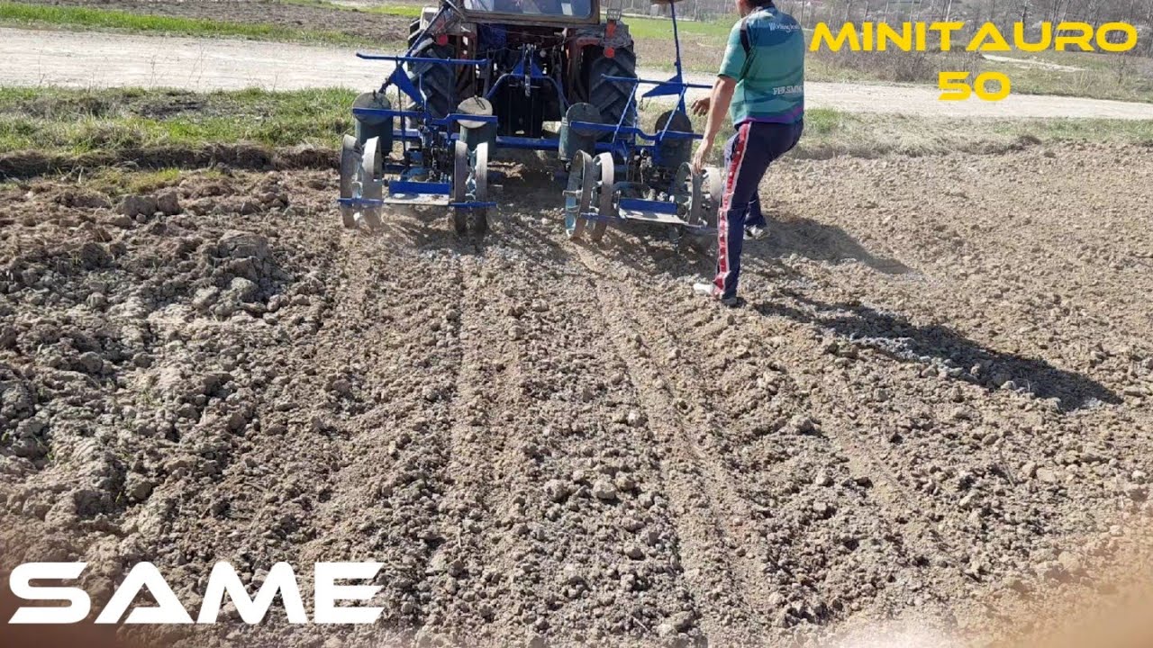Semanatoare porumb 4 randuri mecanica 
SAME MINITAURO 50
