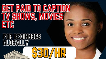 Earn $30/ Hr. Typing Captions Online Globally, No Talking, No Experience, No Degree.