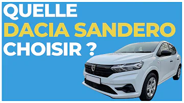 Quelles sont les couleurs de la Dacia Sandero ?