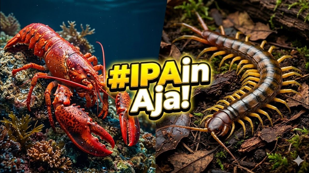 KLASIFIKASI MAKHLUK HIDUP - ARTHROPRODA PART 2 