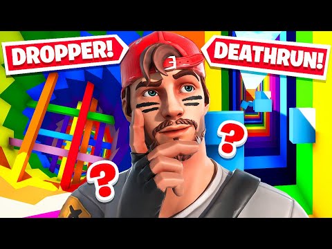 Choisis DEATHRUN ou DROPPER sur FORTNITE