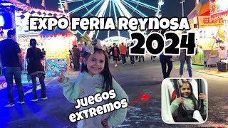 VAMOS A LA FERIA DE REYNOSA 2024 🎡 | Leah Vasquez