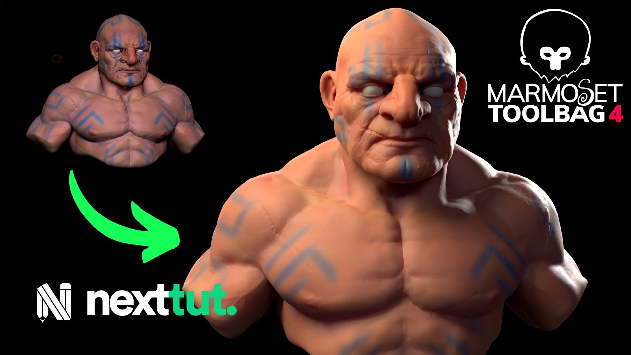 zbrush polypaint to marmoset