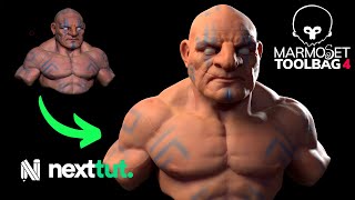 Zbrush Polypaint to Marmoset! Easier than Arnold!