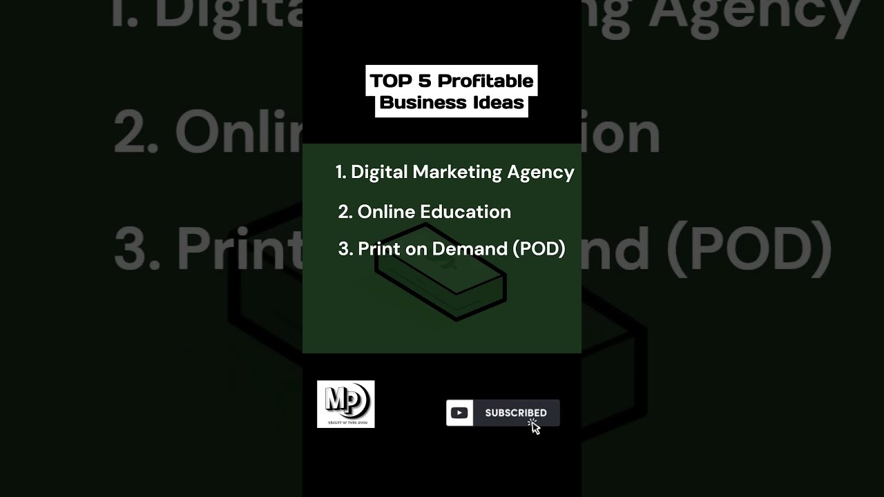 rewrite this title Top 5 business ideas you can start with little money #shorts #money