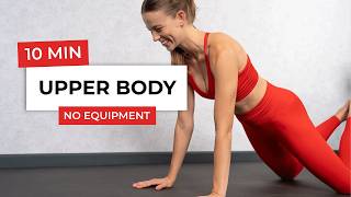 10 MIN UPPER BODY PILATES WORKOUT | Gentle Arms & Back Workout