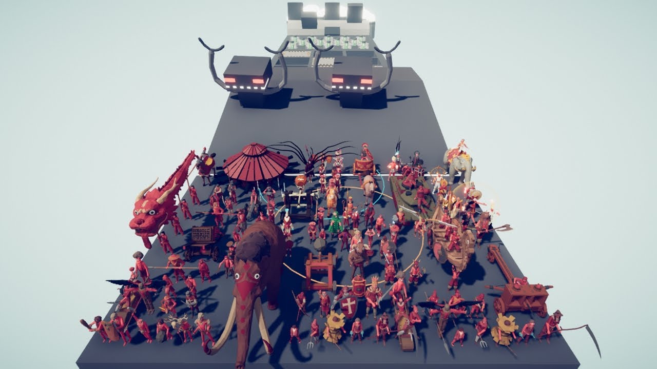 Laboratory of Homunculus Running Competition TABS Mod Totally Accurate Battle Simulator