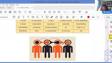 Live Lesson: English Language Checkpoint 1 - Signposting