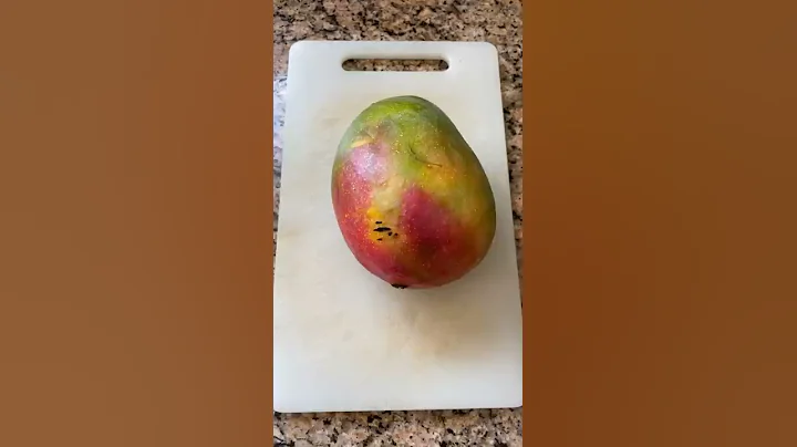 This is the fastest way to cut a mango!