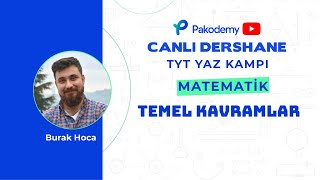 TYT | Matematik | Temel Kavramlar  | YKS
