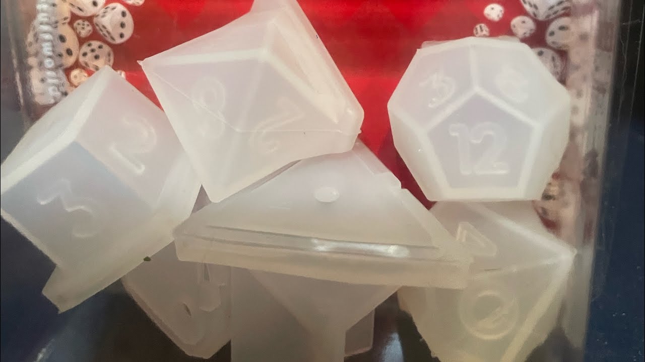 RPG DnD dice molds