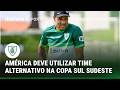 ESCALAÇÃO DO AMÉRICA: ROGER SILVA TERÁ TIME ALTERNATIVO PARA ENCARAR A CHAPECOENSE