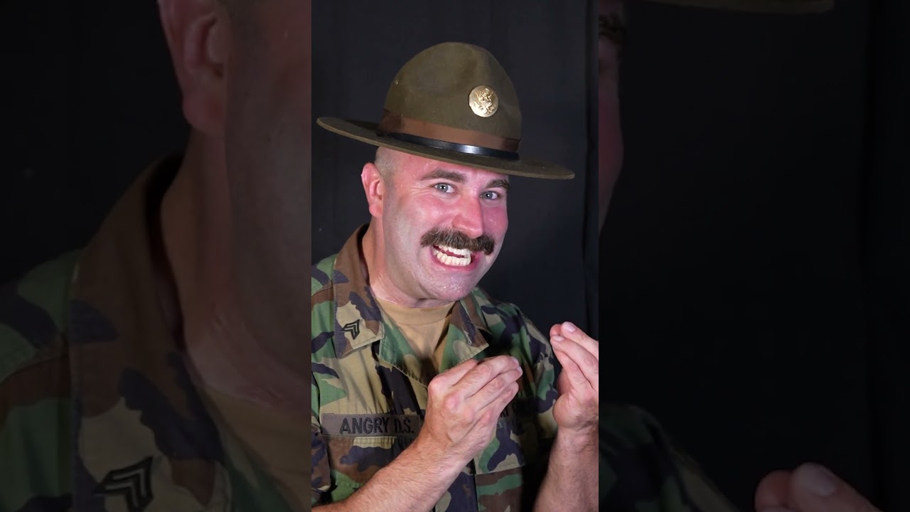 Bad Shooting Pisses Off Drill SGT!! 