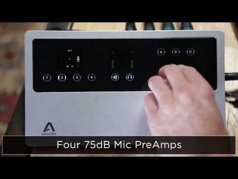 Apogee Quartet Interface and Control - Overview | Full Compass