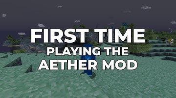 Playing The Minecraft Aether Mod For The First Time