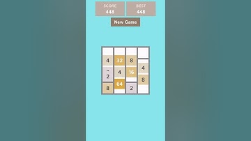 2048 Game Made With Unity